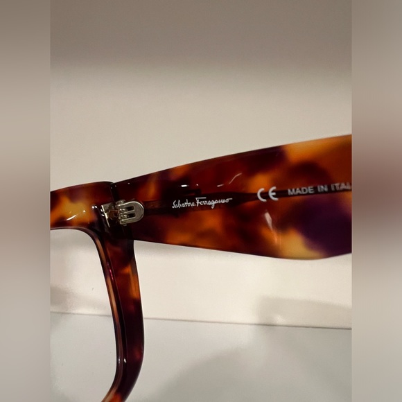 New Ladies Ferragamo eyeglasses style SF 2865 in Tort size 55 - Picture 4 of 8